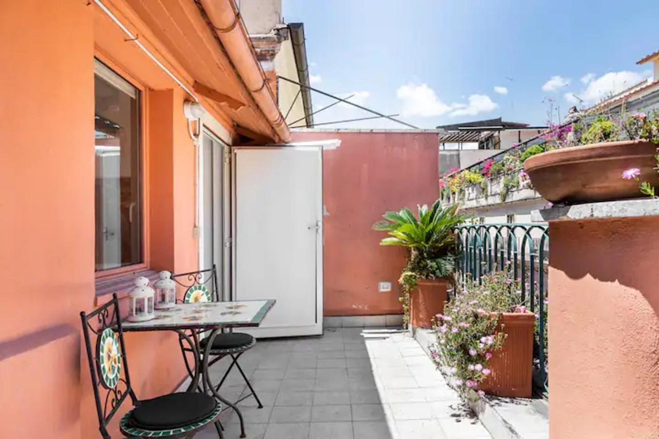 Ferienwohnung Terrazzo Frattina Rom Exterior foto